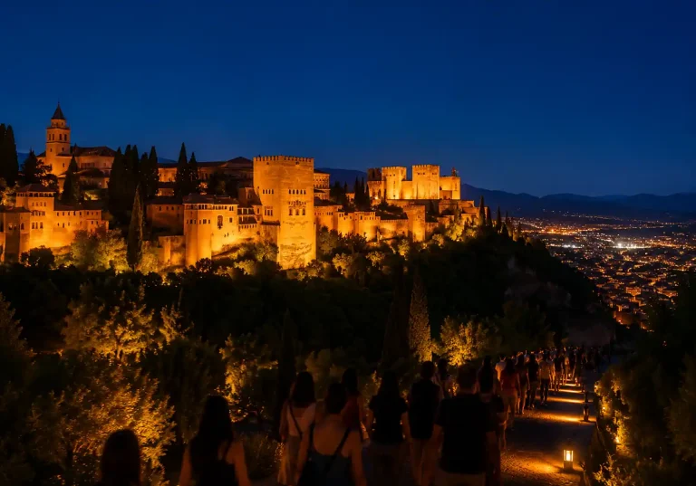 alhambra night tour attendance revenue